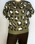 Envy Leopard Print Sweater