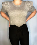 gray knot front top