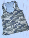 At Attention Camo Tank